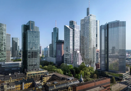 Blick auf Kaiser Karree, Frankfurt am Main